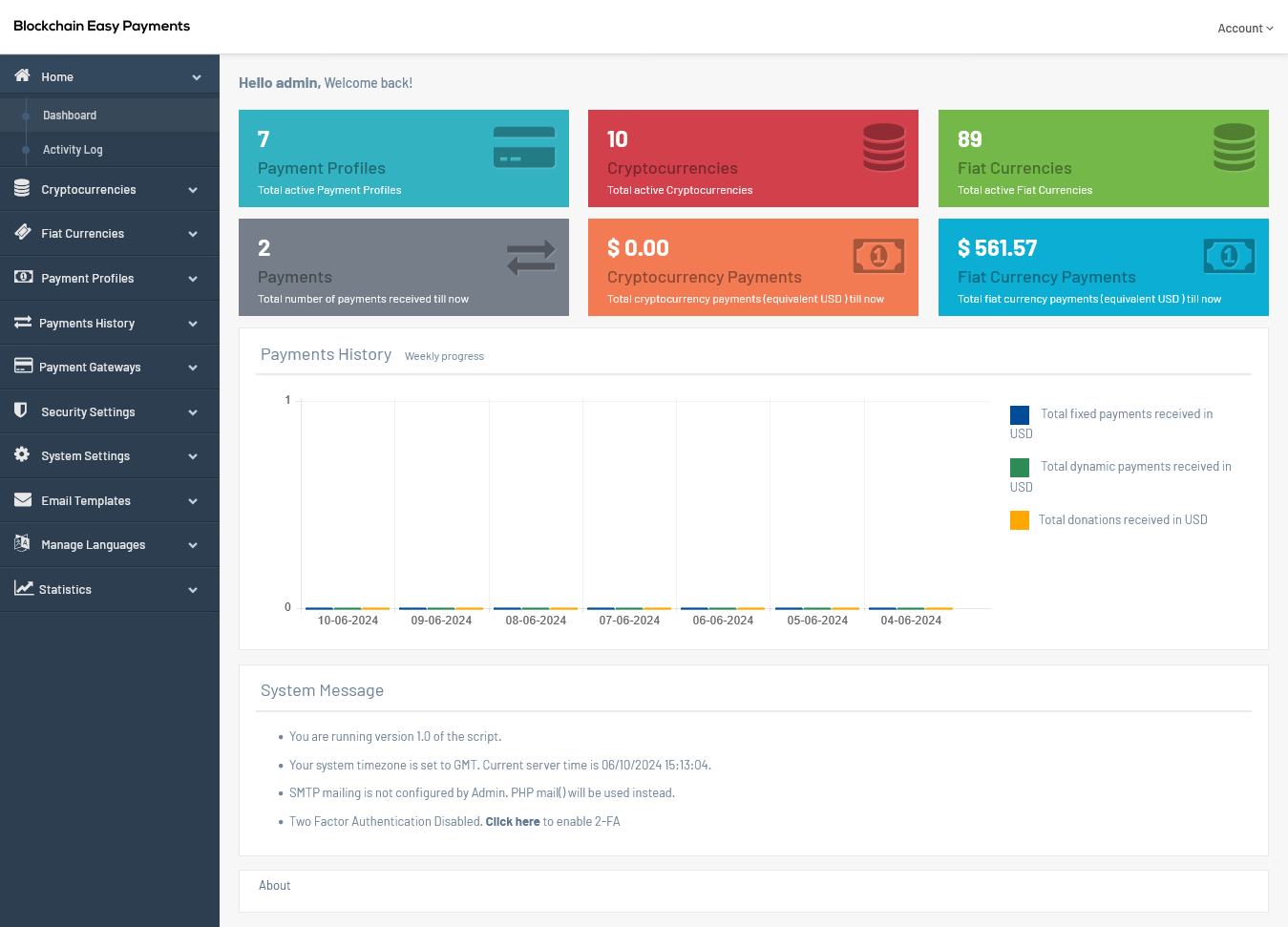 QS Blockchain EasyPayments - Screenshot 4
