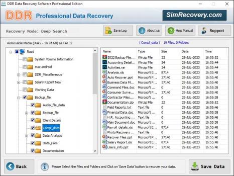 Visit Listing - 001Micron Windows Data Salvage Tool 001Micron Windows Data Salvage Tool - Screenshot 1