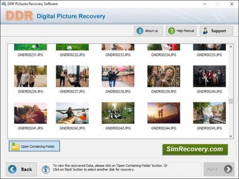 Visit Listing - Camera Recovery Camera Recovery - Screenshot 1
