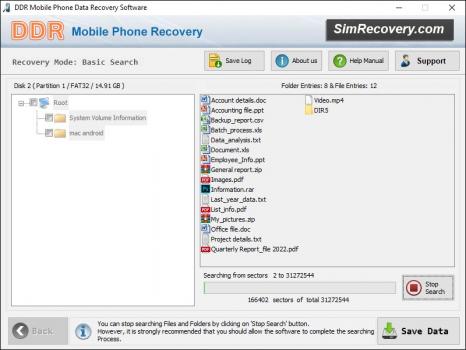 Visit Listing - Mobile Phone Data Recovery Software Mobile Phone Data Recovery Software - Screenshot 1