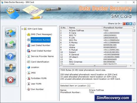 Visit Listing - Sim Card Recovery Sim Card Recovery - Screenshot 1