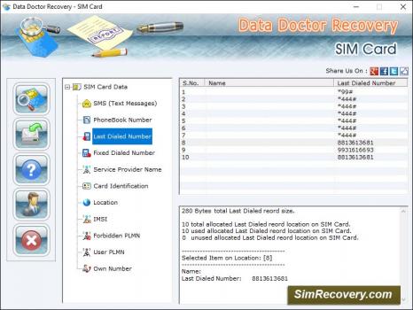 Visit Listing - Sim Recovery Sim Recovery - Screenshot 1