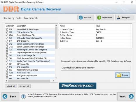 Recover Digital Camera - Screenshot 1
