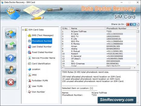 001Micron Sim Card Data Recovery - Screenshot 1