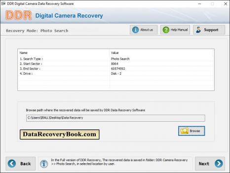 Visit Listing - Digital Camera Recovery Software Digital Camera Recovery Software - Screenshot 1