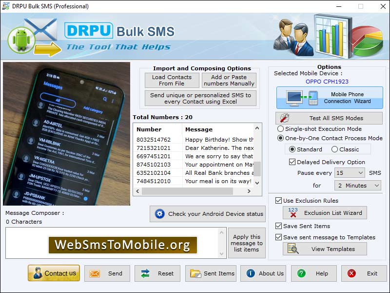 Order Online for Bulk SMS - Screenshot 1