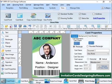 Visit Listing - ID Cards Designing Software ID Cards Designing Software - Screenshot 1