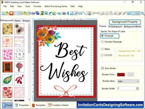 Visit Listing - Greeting Designing Software Greeting Designing Software - Screenshot 1