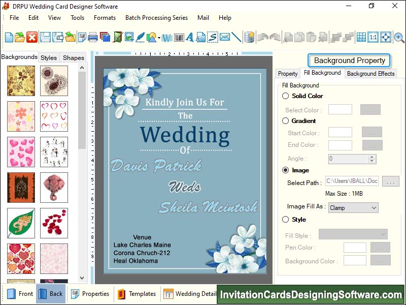 Wedding Invitation Cards Designing - Screenshot 1