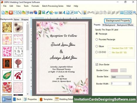 Visit Listing - Wedding Card Software Wedding Card Software - Screenshot 1