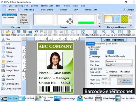 Employee ID Cards - Screenshot 1