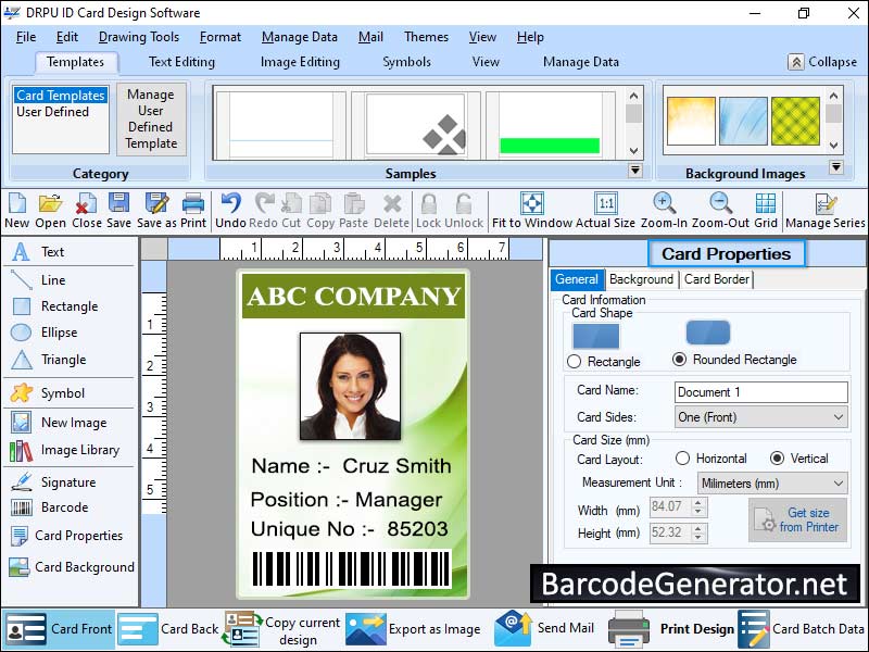 Employee ID Cards - Screenshot 1