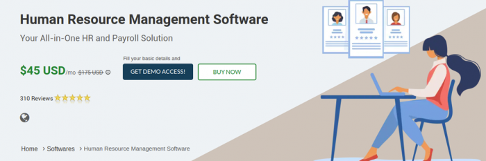 Visit Listing - HRMS Software HRMS Software - Screenshot 1