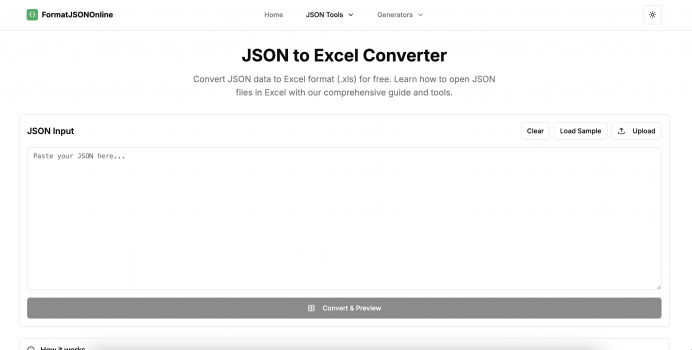Format JSON Online - Screenshot 2
