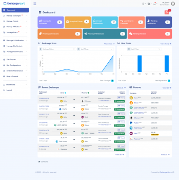 ExchangerCart - Modern Currency and Crypto Exchange Script - Screenshot 5