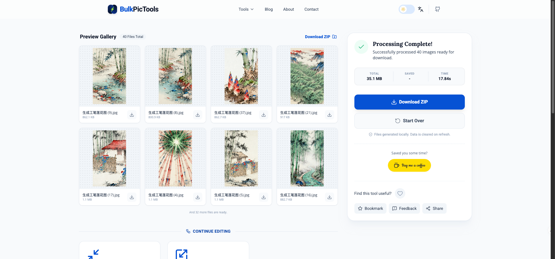 BulkPicTools - Screenshot 2
