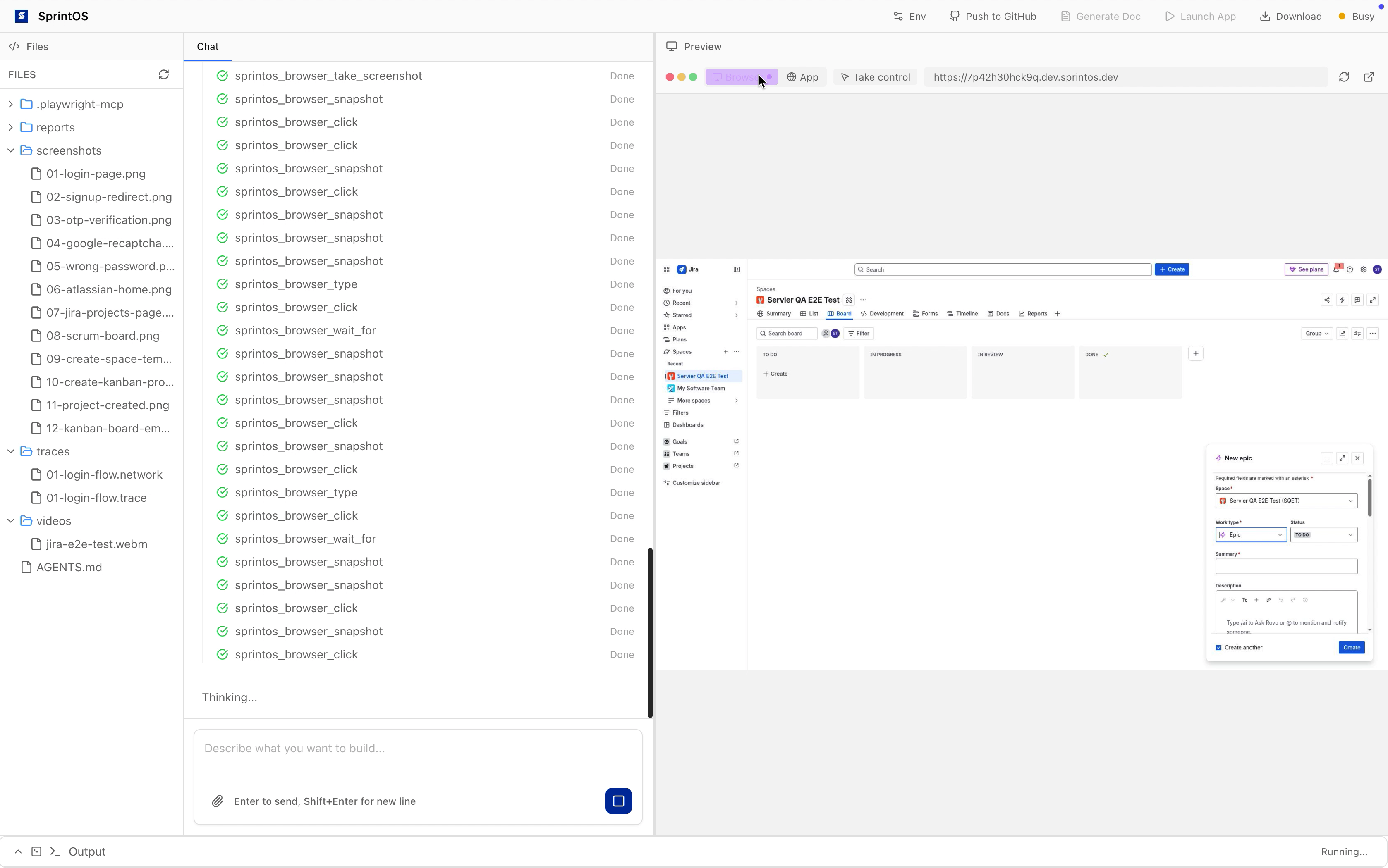 SprintAI by SprintOS - Screenshot 1