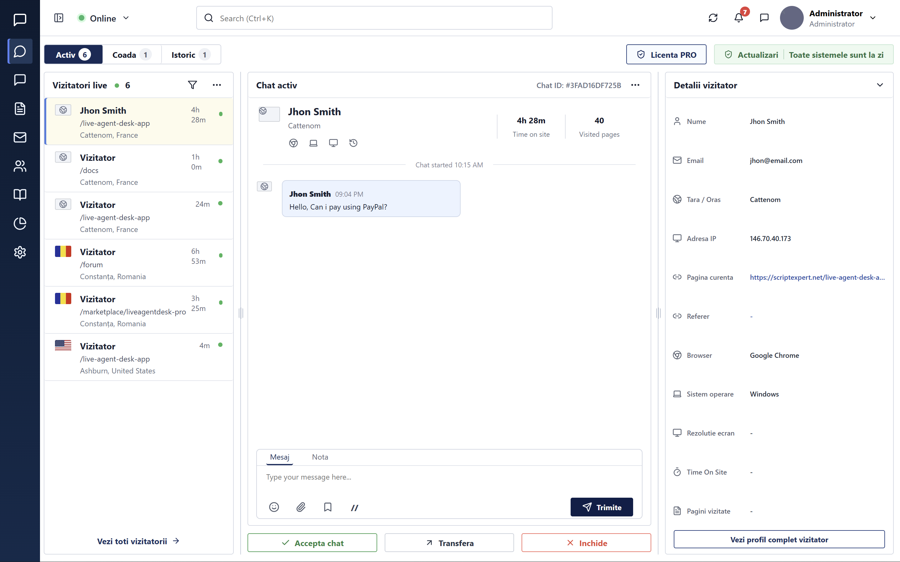 LiveAgentDesk - Screenshot 6