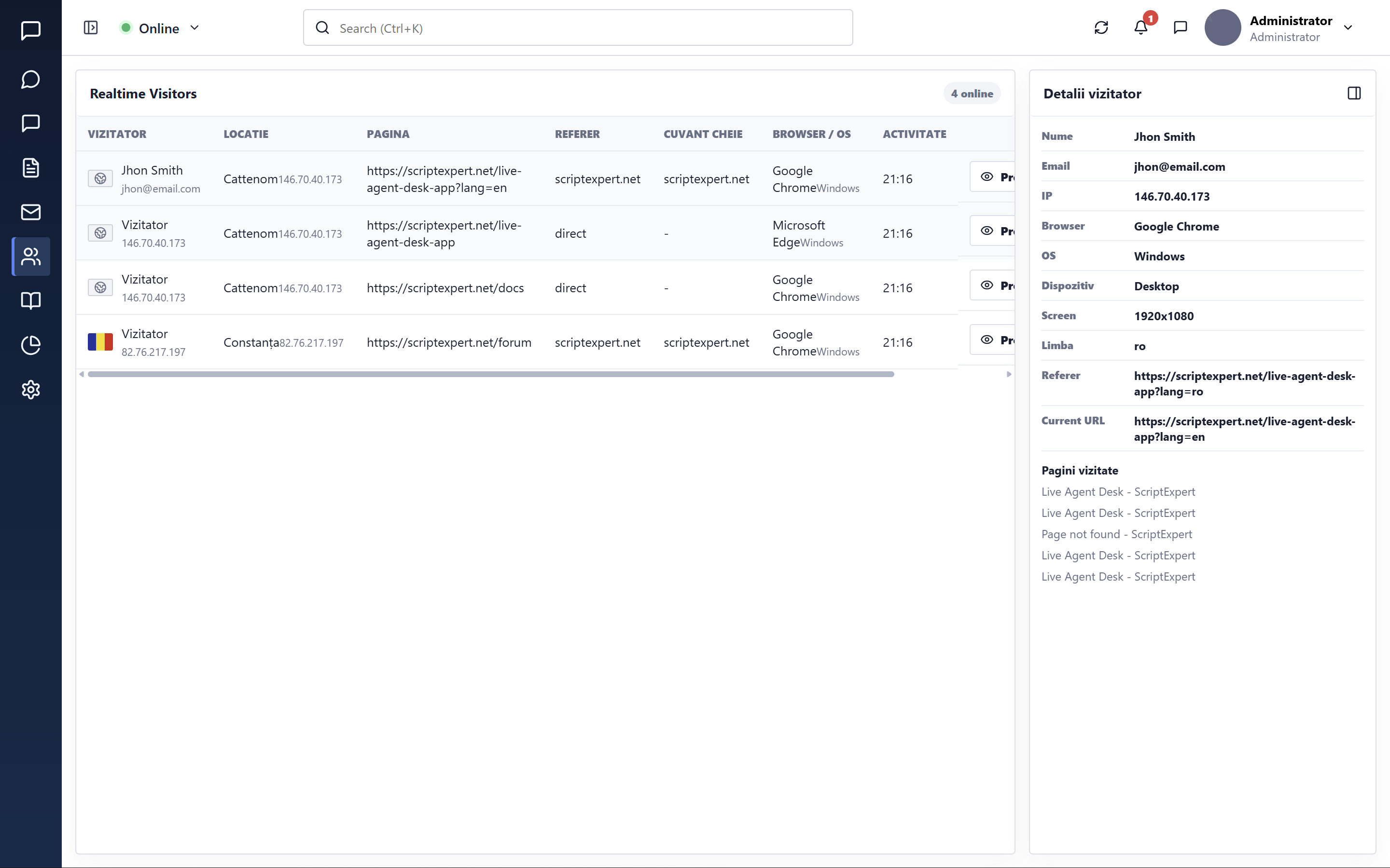 LiveAgentDesk - Screenshot 3