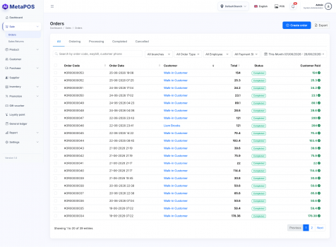 MetaPOS - POS with Accounting Offline Mode - Screenshot 4