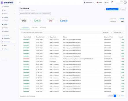 MetaPOS - POS with Accounting Offline Mode - Screenshot 3