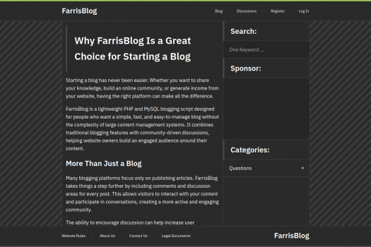 Visit Listing - FarrisBlog FarrisBlog - Screenshot 2