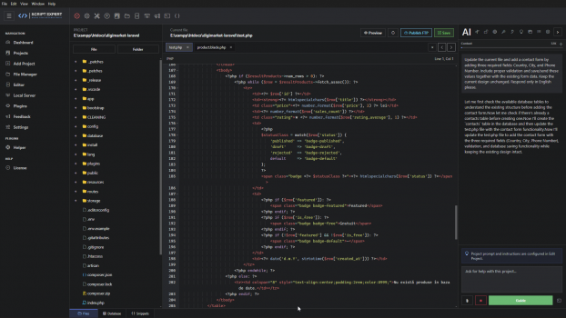 Visit Listing - ScriptExpert - AI Code Editor for Windows ScriptExpert - AI Code Editor for Windows - Screenshot 5