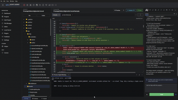 Visit Listing - ScriptExpert - AI Code Editor for Windows ScriptExpert - AI Code Editor for Windows - Screenshot 1