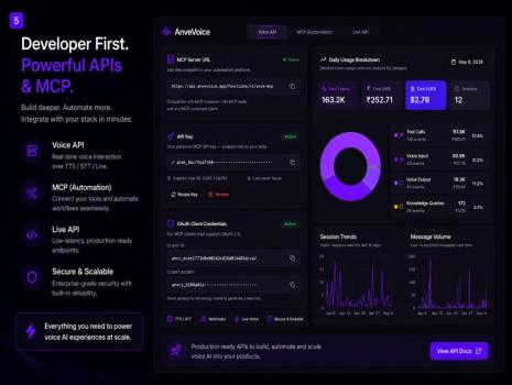 AnveVoice — Voice AI for Your Website - Screenshot 4