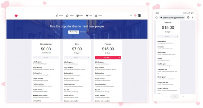 PG Dating Pro - Screenshot 5