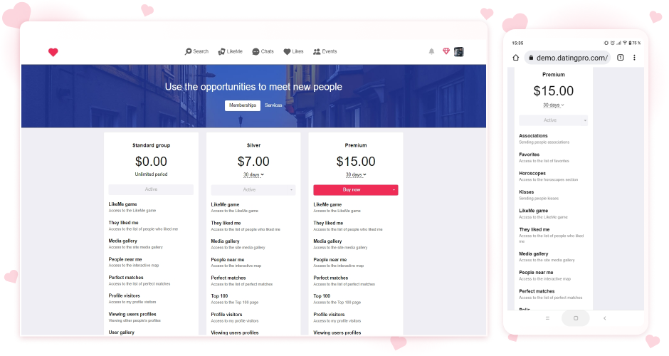 PG Dating Pro - Screenshot 5