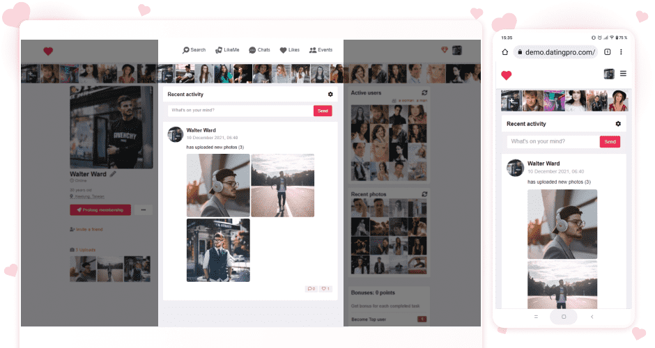 PG Dating Pro - Screenshot 3
