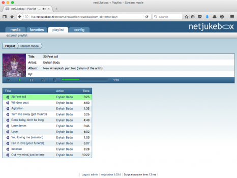 Visit Listing - netjukebox - the flexible media share netjukebox - the flexible media share - Screenshot 4