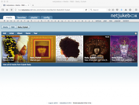 Visit Listing - netjukebox - the flexible media share netjukebox - the flexible media share - Screenshot 3