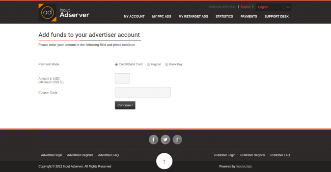 Inout Adserver - Screenshot 6