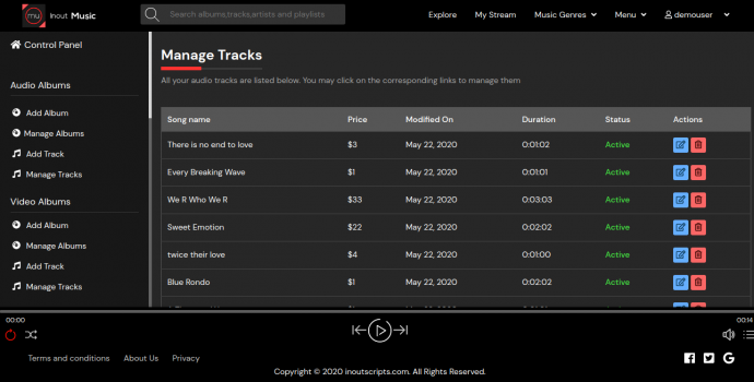 Visit Listing - Inout Music Inout Music - Screenshot 8