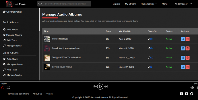 Visit Listing - Inout Music Inout Music - Screenshot 7