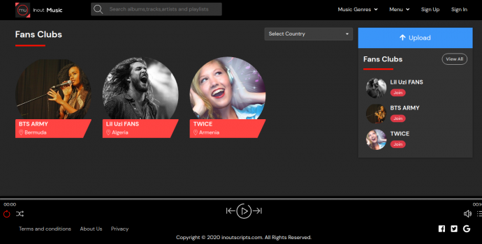 Visit Listing - Inout Music Inout Music - Screenshot 4
